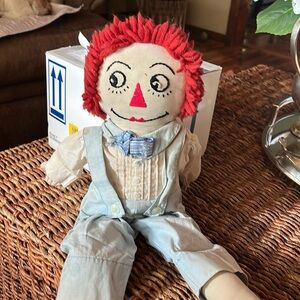 Vintage raggedy doll.